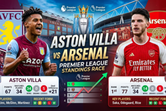 Aston Villa vs Arsenal