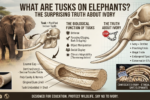 tusks on elephants